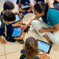 Grade school students 4
