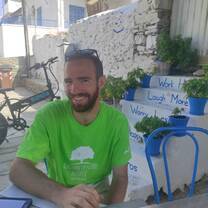 Today's office in Andros