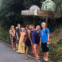 Waiting for the bus in Turrialba