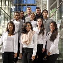 Brazilian students in the City Campus