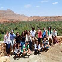 Lankey students learn French and have fun in Rabat, Morocco.