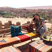 Lankey's  ambassador Alyssa having spending her time in Moroccan's Sahara.