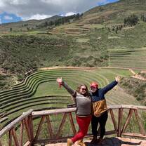 Students visiting Moray