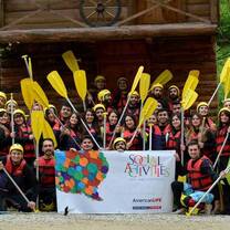 Rafting activity
