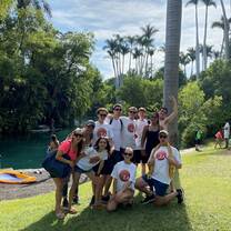 Iguana Abroad group at Las Estacas natural park