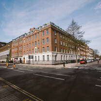 A large brick building in London