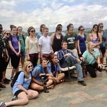 Volunteers in Uganda 