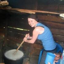 Cooking workshop for volunteers