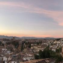 Skyline view of Granada