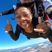 Optional skydiving over the Cape Winelands