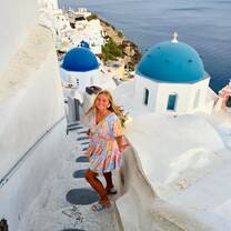 Iconic blue domes