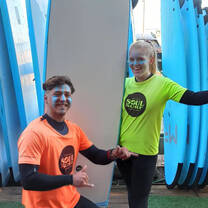Intern in Chile enjoying coastal culture and outdoor activities during their internship