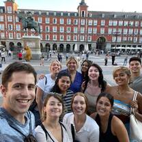 CIEE Teach in Spain teachers at plaza in Madrid