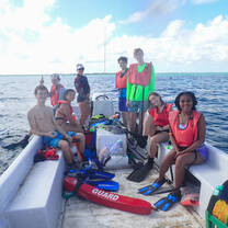 Group boat excursion