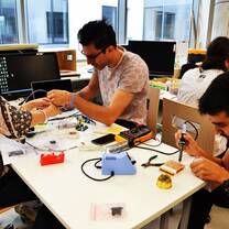 Picture from experimental interaction design course 