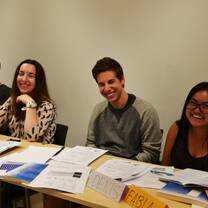Picture from Estonian language course 