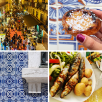 Try some tasty Portuguese food 