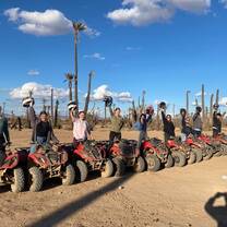 Fun Quad drive in Marrakech Palmeraie!