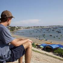 Personal time looking out over 100s of Vietnamese fishing boats