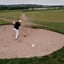 Golf training focused on improving short game accuracy and control.