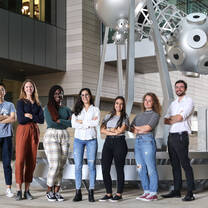 VSRP interns on KAUST campus