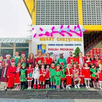 Feeling festive at school in Chiang Rai