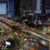 Bangkok evening traffic