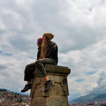 View over Cusco, Peru