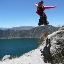 Quilotoa lake
