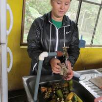 Preparing food