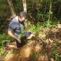 Our CEO planting trees in the Jungle