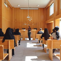Mock Court at Phoenicia University