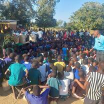 Kids gathering