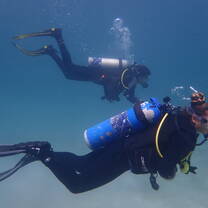 SCUBA Diving on Andros Island