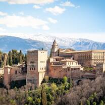 Alhambra in Granada, Spain