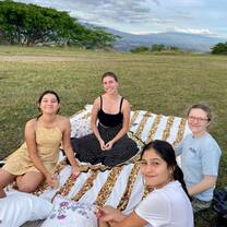 Picnic on the mountain