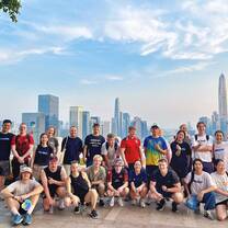 Group photo in China