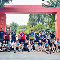 Group photo in China