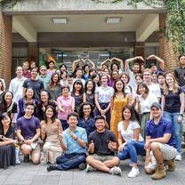 End-of-program group photo