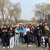 Students exploring Beijing