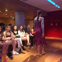 AIFS Abroad participants at fashion event