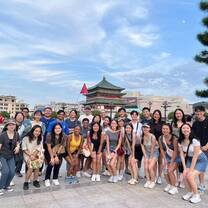 Go Abroad China visit to Bell Tower