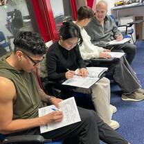 Ourr students in action