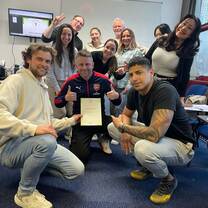 Certification on completion of the course