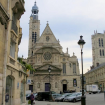 Visit to the Eglise saint Etienne du Mont during a FITH French immersion
