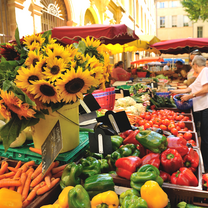 As part of the FITH French Immersion program in Paris, students explore the flavors and diversity of local produce at a traditional market, enhancing both their vocabulary and understanding of French culture.