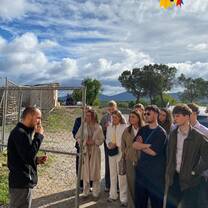 Visit to the orange orchard