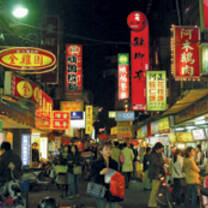 Night market in Taiwan 