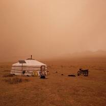 Late spring time in the remote area