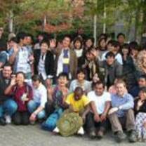 Group of volunteers in Japan